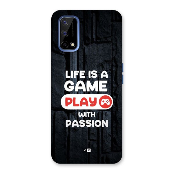 Play With Passion Back Case for Realme Narzo 30 Pro