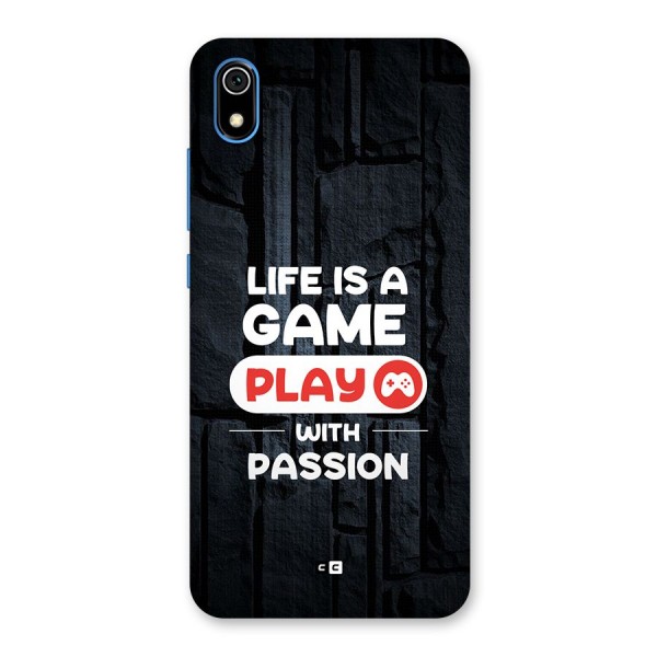 Play With Passion Back Case for Redmi 7A