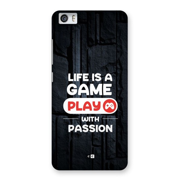 Play With Passion Back Case for Redmi Mi 5