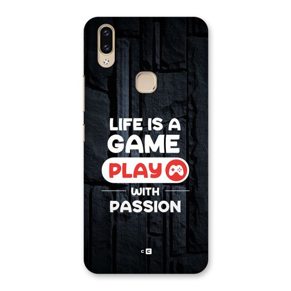 Play With Passion Back Case for Vivo V9