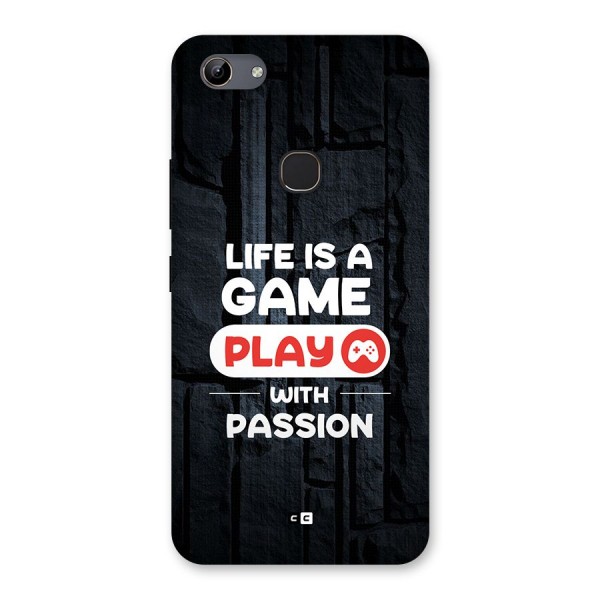 Play With Passion Back Case for Vivo Y81