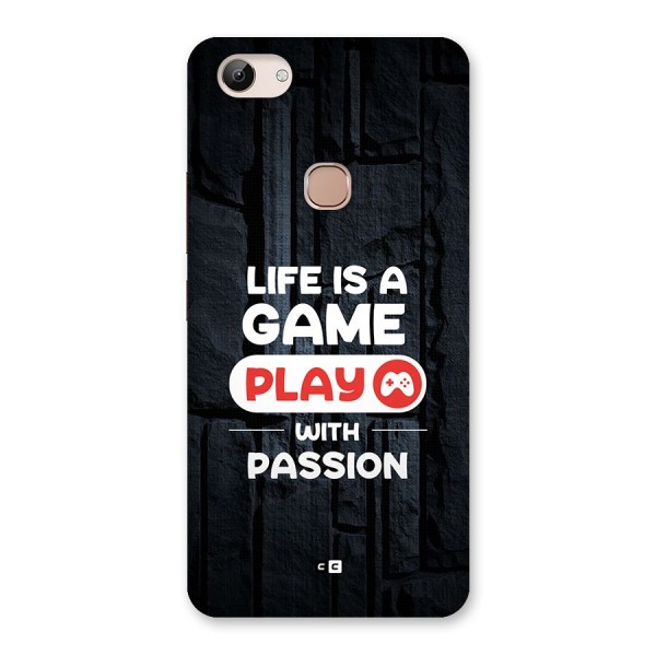 Play With Passion Back Case for Vivo Y83