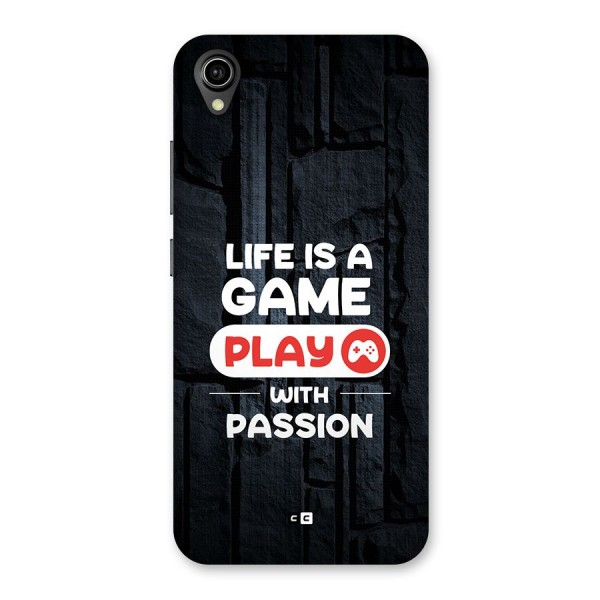 Play With Passion Back Case for Vivo Y91i