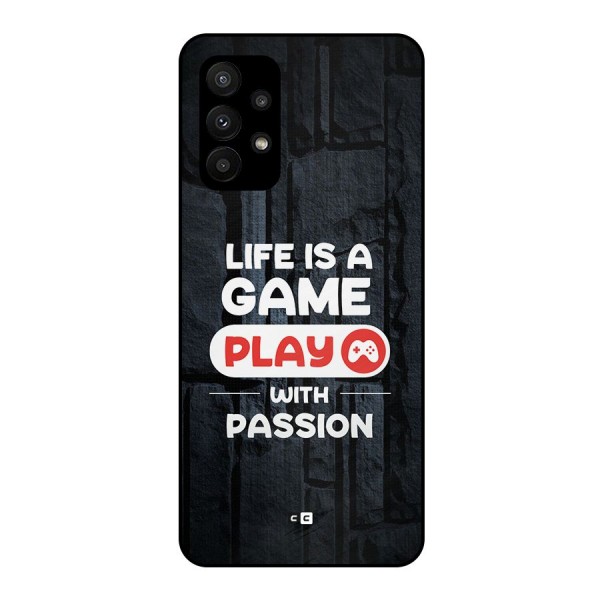 Play With Passion Metal Back Case for Galaxy A23