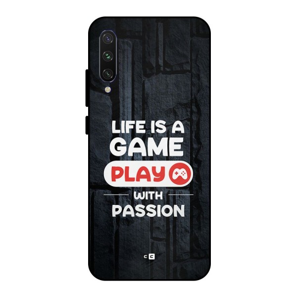 Play With Passion Metal Back Case for Mi A3