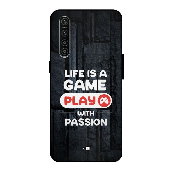 Play With Passion Metal Back Case for Realme XT