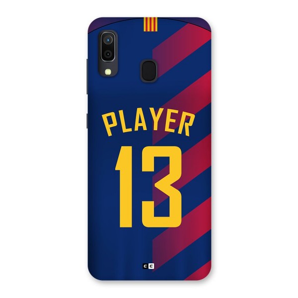 Player Thirteen Back Case for Galaxy A20