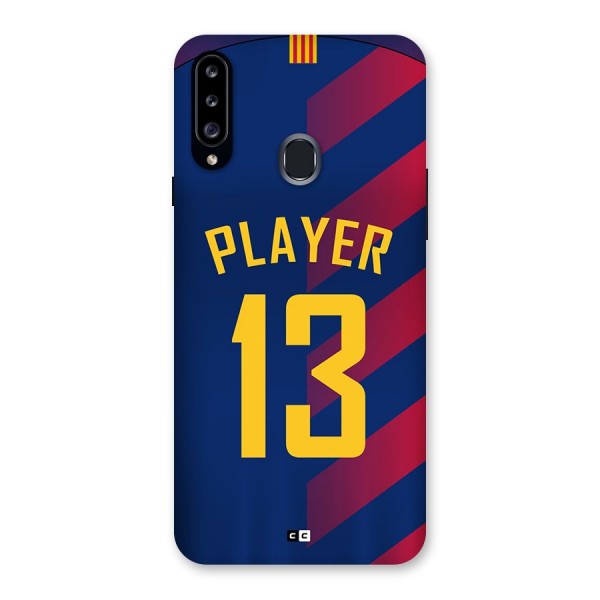 Player Thirteen Back Case for Galaxy A20s