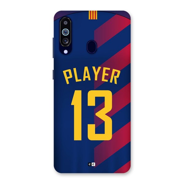 Player Thirteen Back Case for Galaxy A60