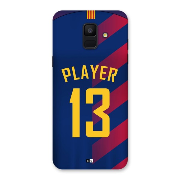 Player Thirteen Back Case for Galaxy A6 (2018)