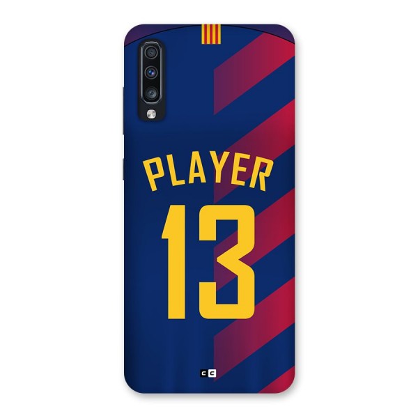 Player Thirteen Back Case for Galaxy A70s