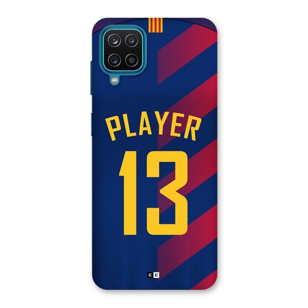 Player Thirteen Back Case for Galaxy F12