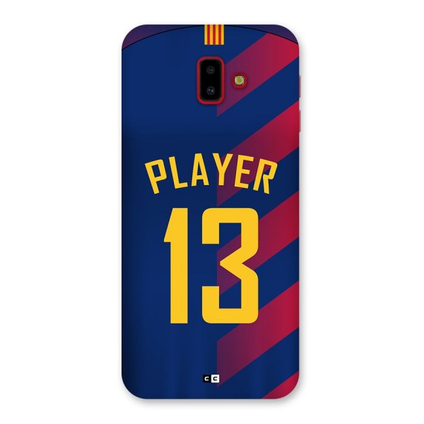 Player Thirteen Back Case for Galaxy J6 Plus