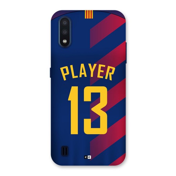 Player Thirteen Back Case for Galaxy M01