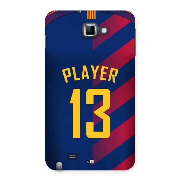 Player Thirteen Back Case for Galaxy Note