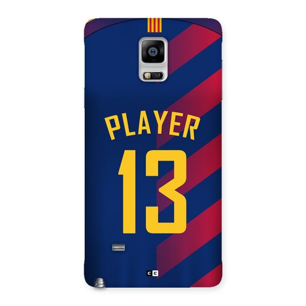 Player Thirteen Back Case for Galaxy Note 4