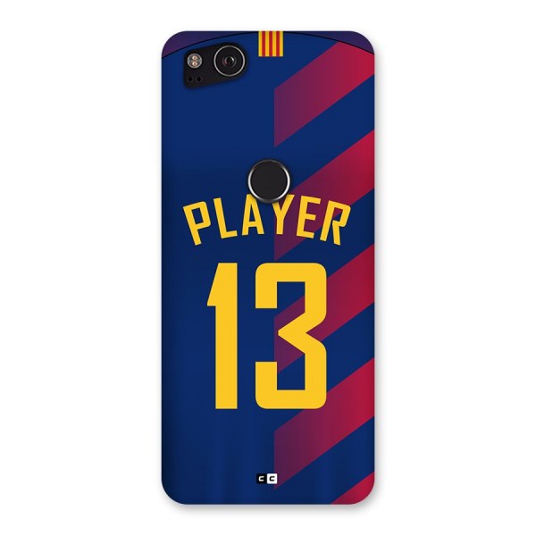 Player Thirteen Back Case for Google Pixel 2