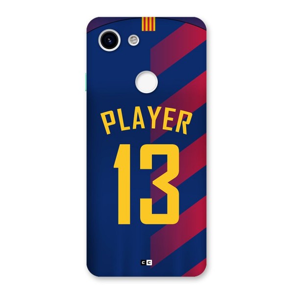 Player Thirteen Back Case for Google Pixel 3