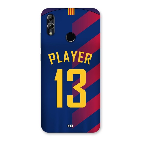 Player Thirteen Back Case for Honor 10 Lite