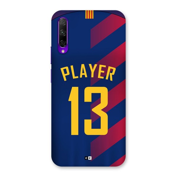 Player Thirteen Back Case for Honor 9X Pro