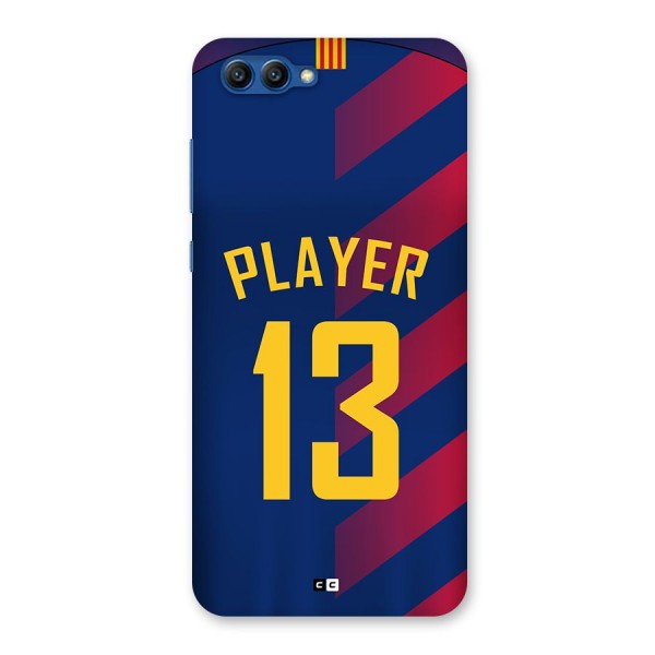 Player Thirteen Back Case for Honor View 10