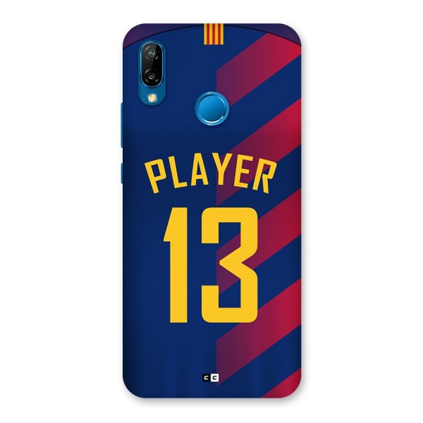 Player Thirteen Back Case for Huawei P20 Lite