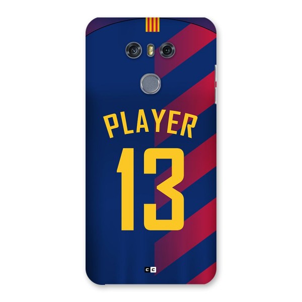 Player Thirteen Back Case for LG G6