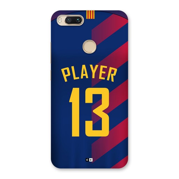 Player Thirteen Back Case for Mi A1