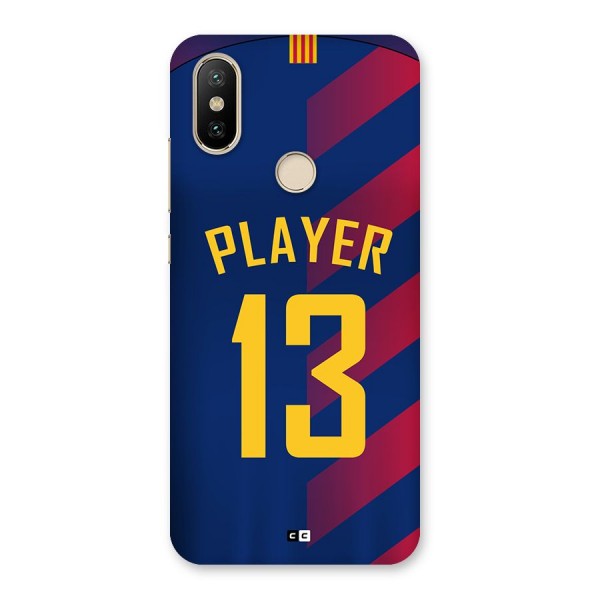 Player Thirteen Back Case for Mi A2