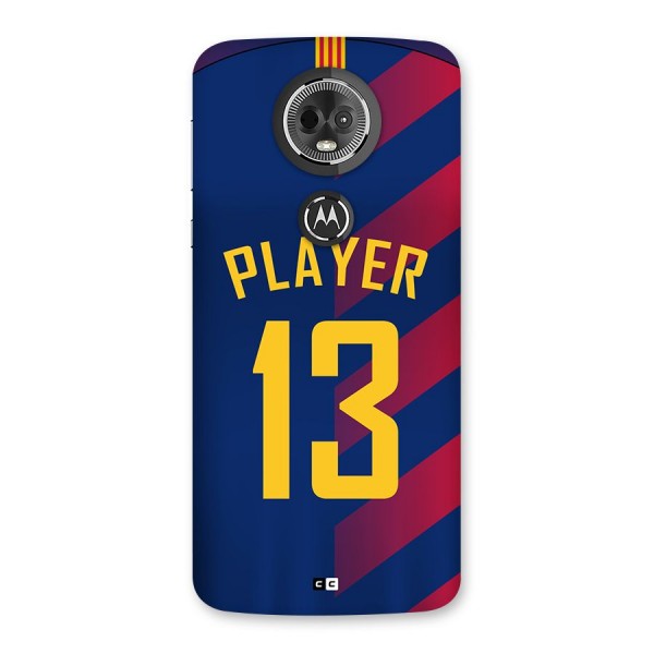 Player Thirteen Back Case for Moto E5 Plus