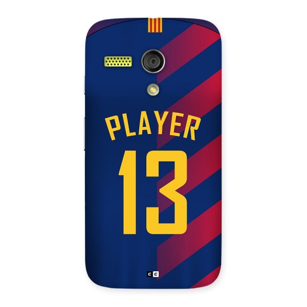 Player Thirteen Back Case for Moto G