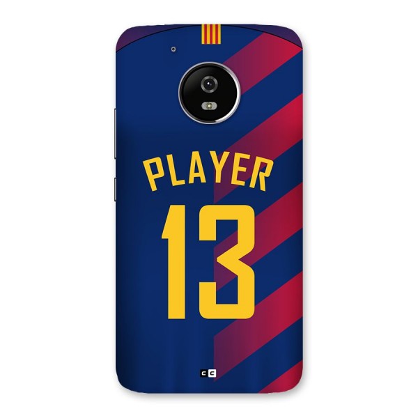 Player Thirteen Back Case for Moto G5