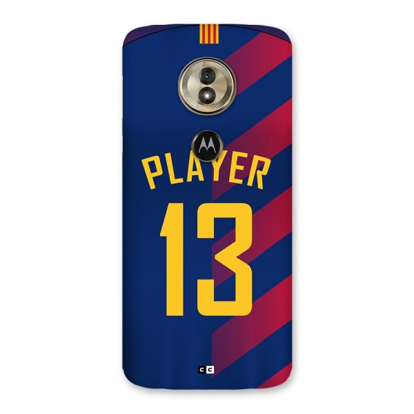 Player Thirteen Back Case for Moto G6 Play