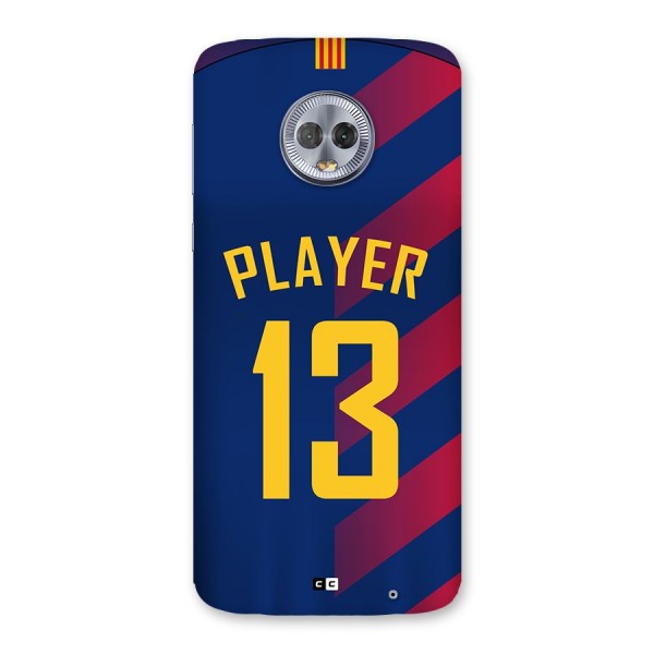 Player Thirteen Back Case for Moto G6 Plus