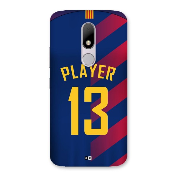 Player Thirteen Back Case for Moto M