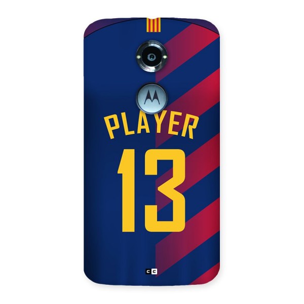 Player Thirteen Back Case for Moto X2