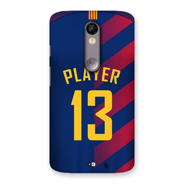 Player Thirteen Back Case for Moto X Force