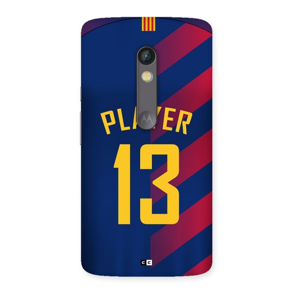 Player Thirteen Back Case for Moto X Play