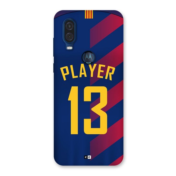 Player Thirteen Back Case for Motorola One Vision