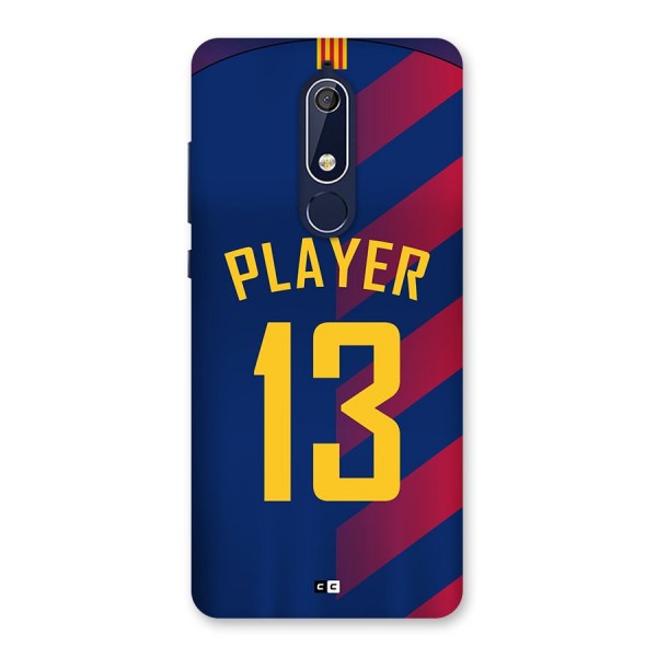 Player Thirteen Back Case for Nokia 5.1