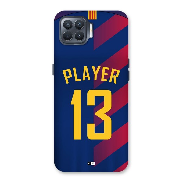 Player Thirteen Back Case for Oppo F17 Pro