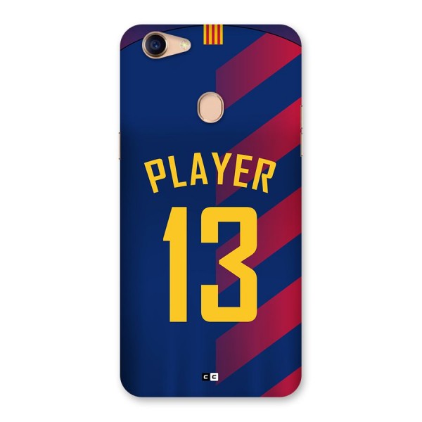 Player Thirteen Back Case for Oppo F5