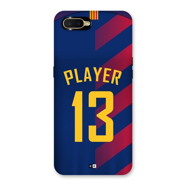 Player Thirteen Back Case for Oppo K1