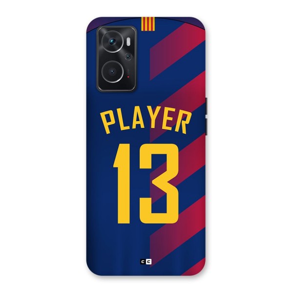 Player Thirteen Back Case for Oppo K10 4G