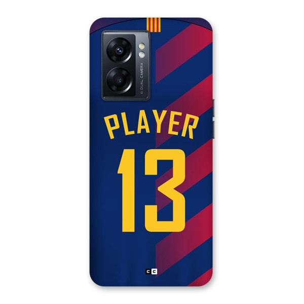 Player Thirteen Back Case for Oppo K10 5G