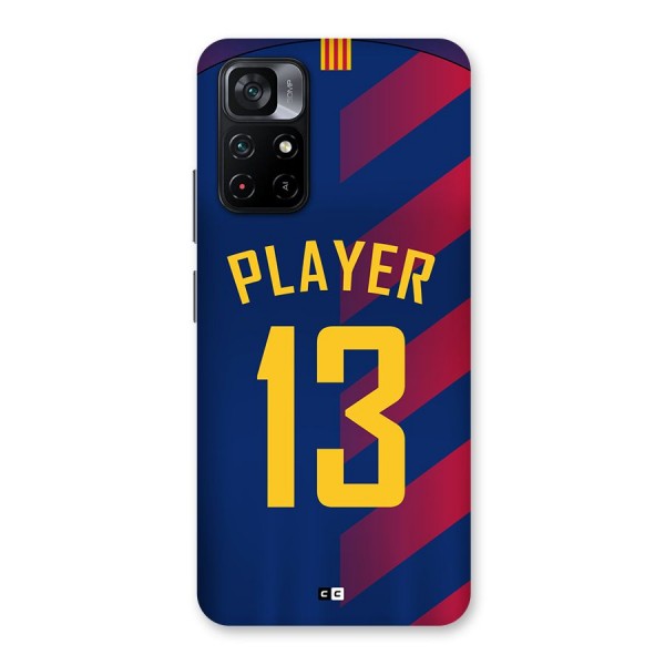 Player Thirteen Back Case for Poco M4 Pro 5G