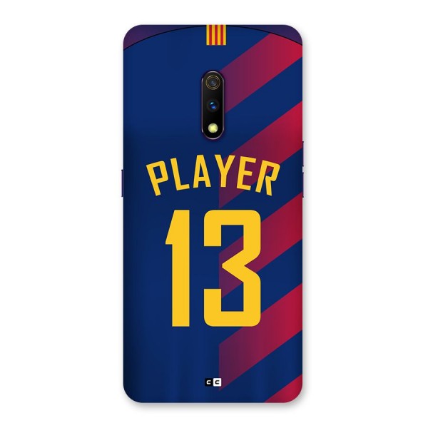 Player Thirteen Back Case for Realme X