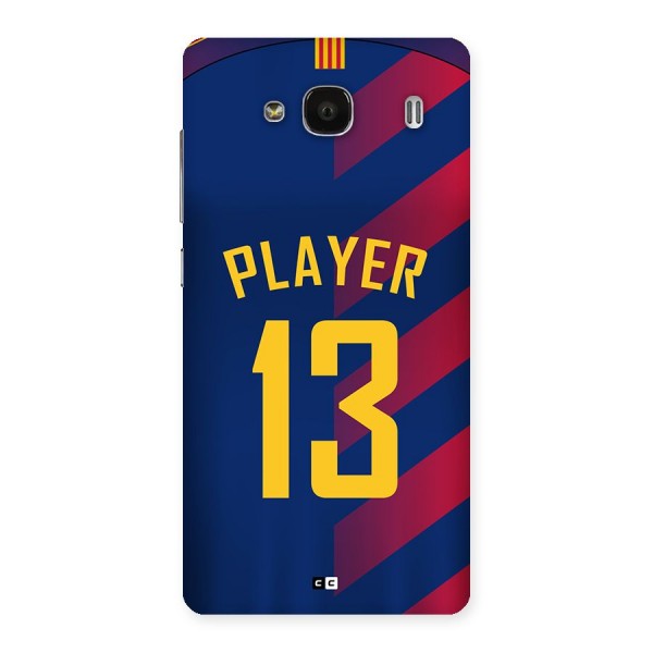 Player Thirteen Back Case for Redmi 2