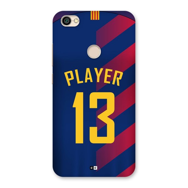 Player Thirteen Back Case for Redmi Y1 2017