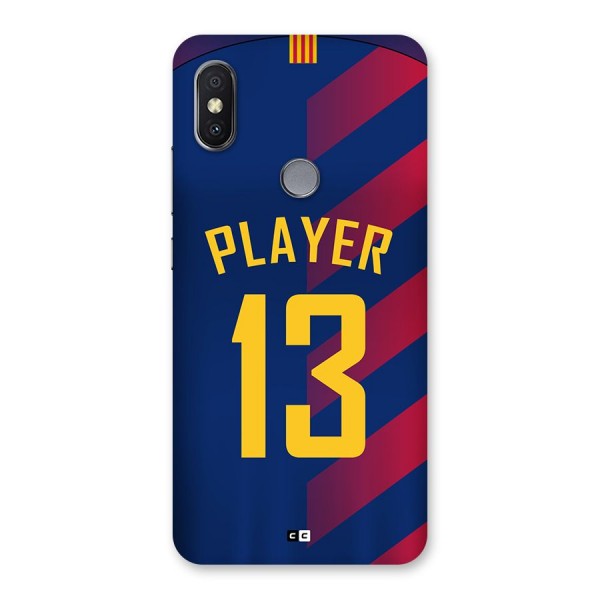 Player Thirteen Back Case for Redmi Y2